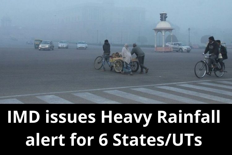 Weather Update: IMD issues Heavy Rainfall alert for 6 States/UTs 