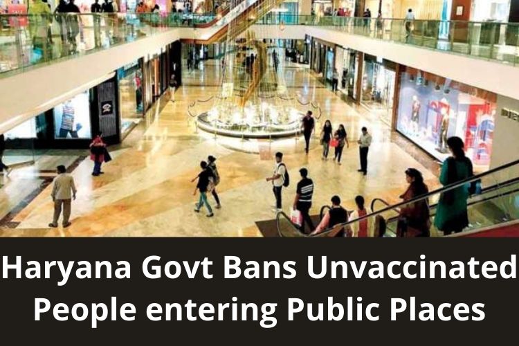 Haryana: 'No Vaccine, No Entry', State Govt Bans Unvaccinated People entering Public Places 