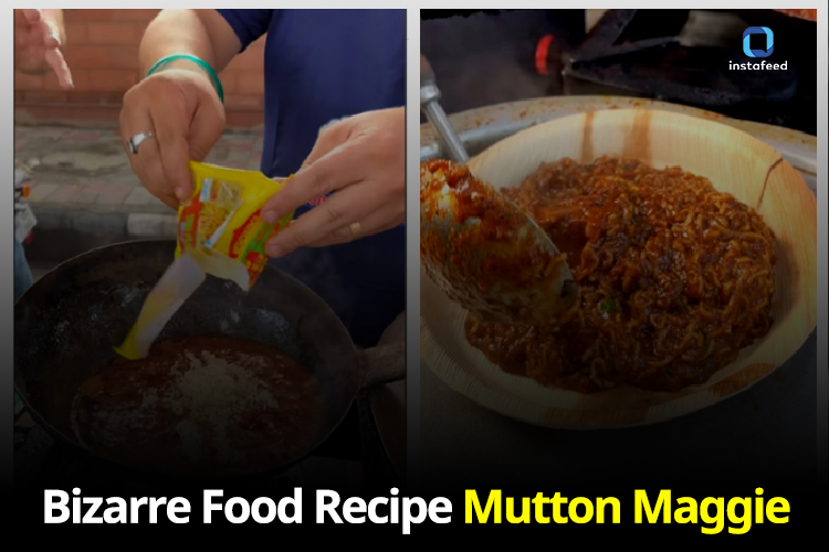 Bizarre Delight: Mutton Maggi Takes Delhi's Food Scene by Storm!