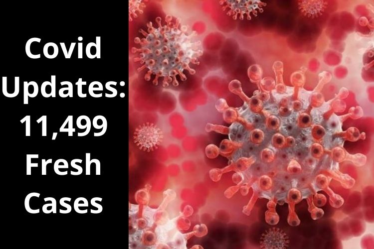 Covid Updates: India records 11,499 Fresh Cases 