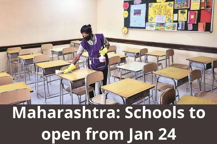 Maharashtra: Schools to open from Jan 24 