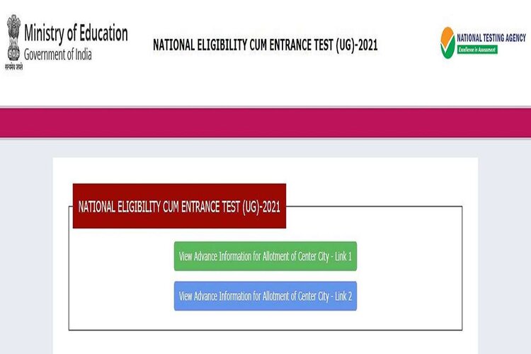 NEET 2021: Admit card releases at ntaneet.nic.in 