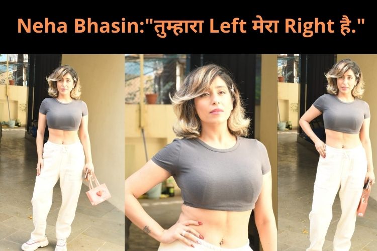 तुम्हारा Left मेरा Right है! Neha Bhasin snapped today