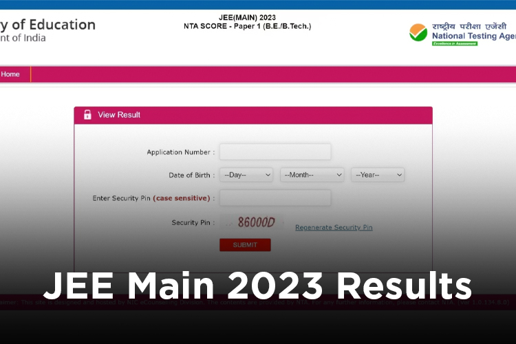 JEE Main 2023 Result date and time details