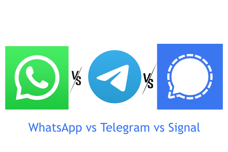 Whatsapp Vs Telegram Vs Signal : Know which messaging service app is the best