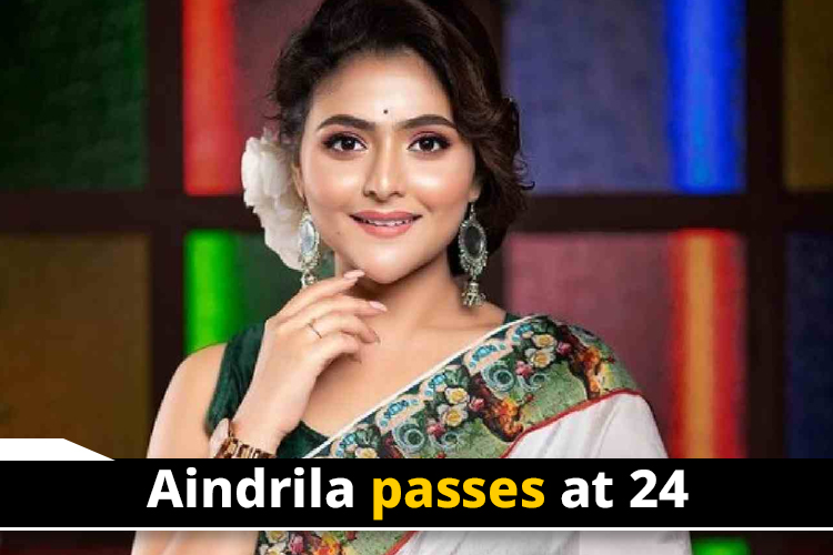 Bengali actress Aindrila Sharma passes away at the age of 24 after suffering cardiac arrest