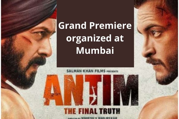 Mumbai: A day before release of 'Antim', grand premiere organized 
