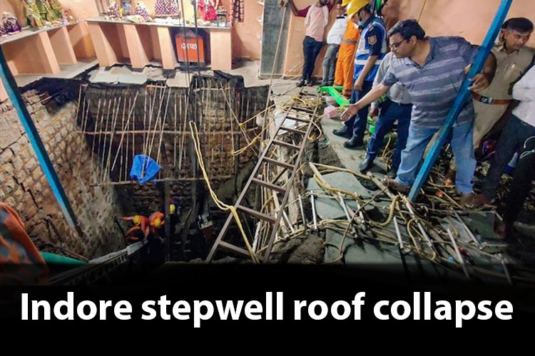 Indore stepwell roof collapses, death toll reaches 36, search operations still on