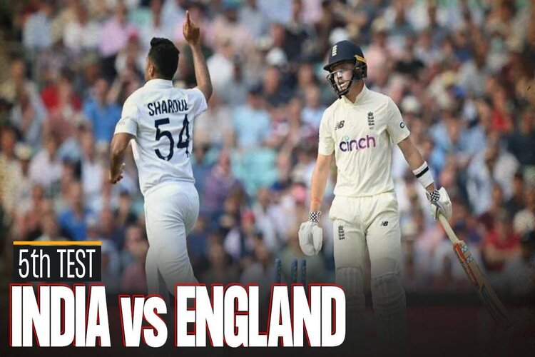 IND vs ENG: आज से शुरू होने वाला आखिरी टेस्ट मैच हुआ रद्द