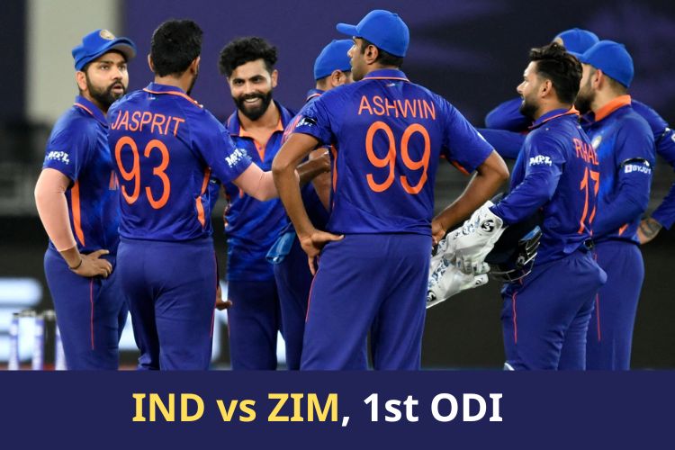 IND vs ZIM, 1st ODI: Watch Live Streaming, Squad Members 