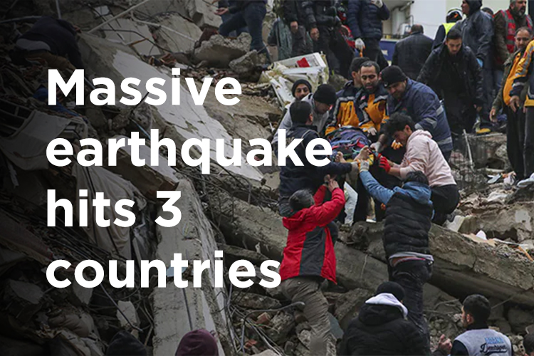 Earthquake of magnitude 6.6 hit Afghanistan, Pakistan and India. Several dead and many injured