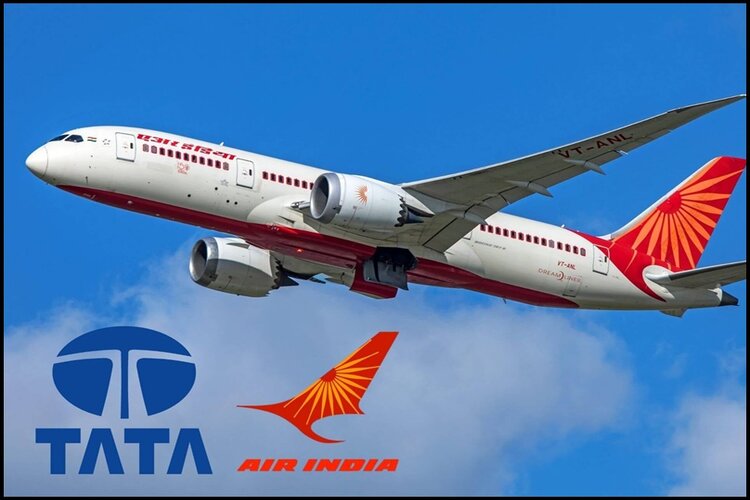 Tata Sons की हुई Air India, लगाई गई इतने करोड़ की बोली  