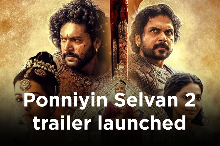 Ponniyin Selvan 2 trailer and music launch event. The grand show was attended by the star cast