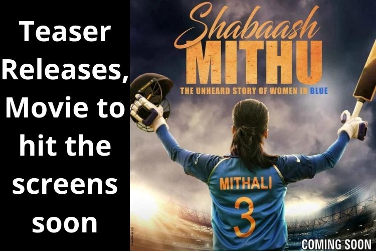 Teaser Out: Tapsee Pannu starrer Shabaash Mithu is all about Mithali Raj 