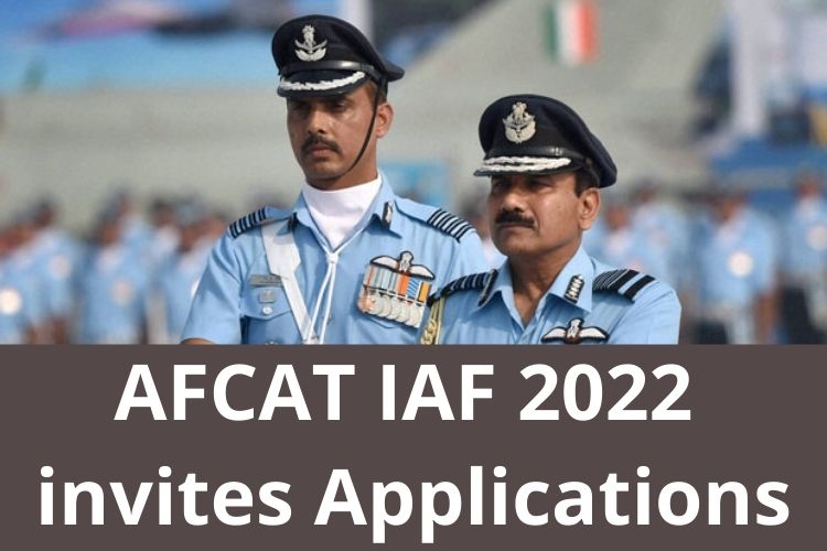 AFCAT IAF 2022 invites Applications for Recruiting Officers, Last date Dec 30 