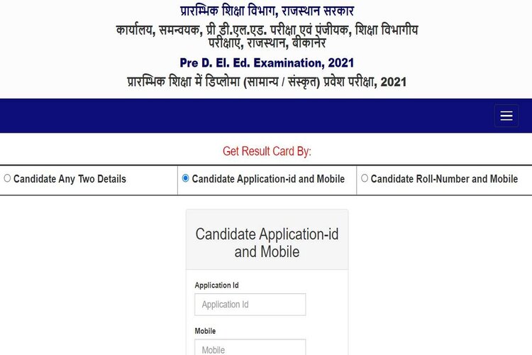 Rajasthan declares BSTC Pre DElEd Result 2021 at predeled.com 
