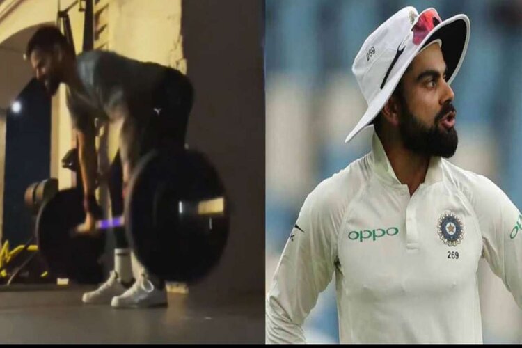 Fans troll Virat Kohli for his workout video 