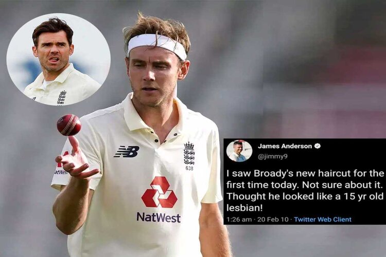 James Anderson deletes tweet, called teammate 'lesbian'