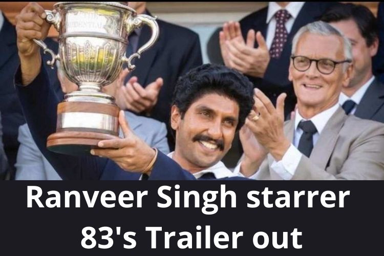 Trailer Release: Ranveer Singh starrer 83's Trailer out, Movie got its release date 