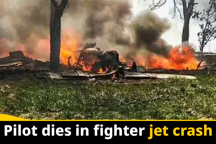 Sukhoi- Mirage fighter jets crash in MP, pilot killed in the incident.