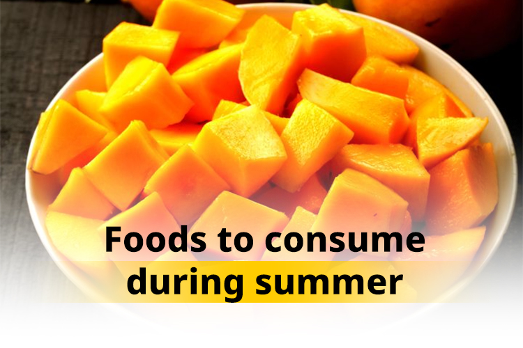 Healthy foods to consume during summers to beat the heat and boost health.