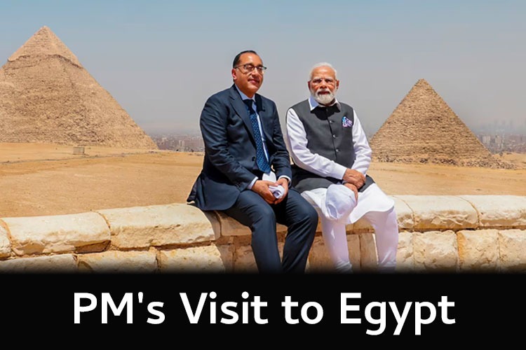 Indian Prime Minister Narendra Modi to Visit Egypt Following Historic US Trip