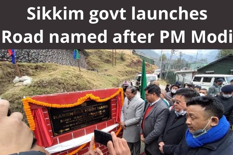 Sikkim: State govt launches Road named after PM Modi 