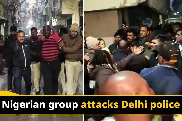 Nigerians attack Delhi police after they detained 3 Nigerians for ‘overstaying’