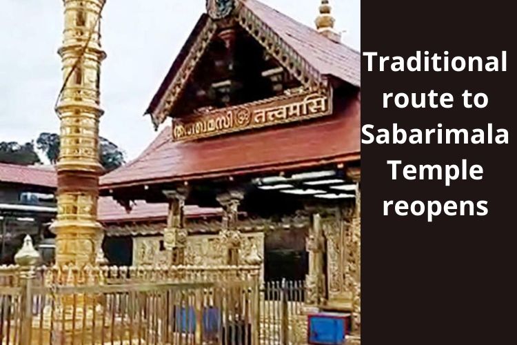 Kerala: Govt announces to reopen traditional route to Sabarimala Temple 