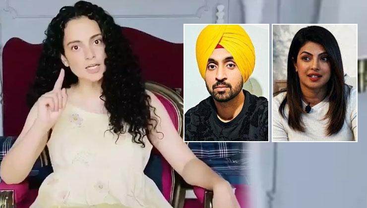 Kangana Ranaut showed feirce recation on the Tractor March, said Congratulations Diljit and Priyanka