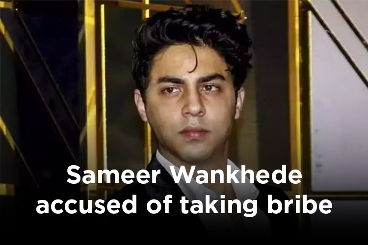 Former NCB chief Sameer Wankhede accused of taking bribe to not frame Aryan Khan in the cruise ship drug case