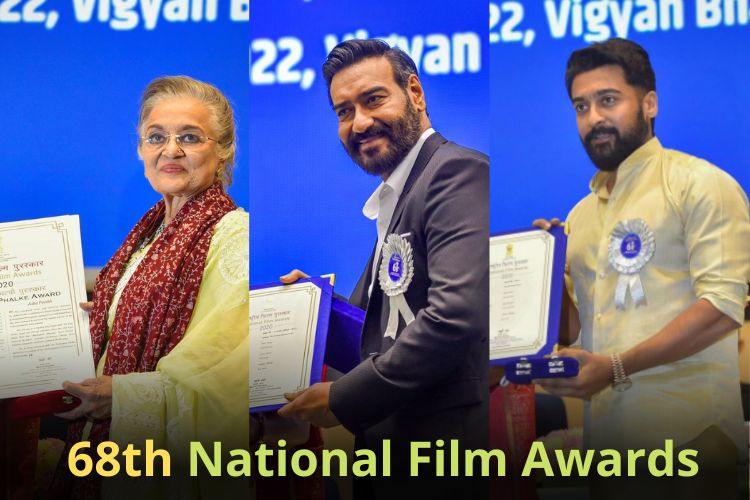 68th National Film Awards: Asha Parekh Honoured With Dadasaheb Phalke Award, Ajay Devgn and Suriya Get Best Actor Award 