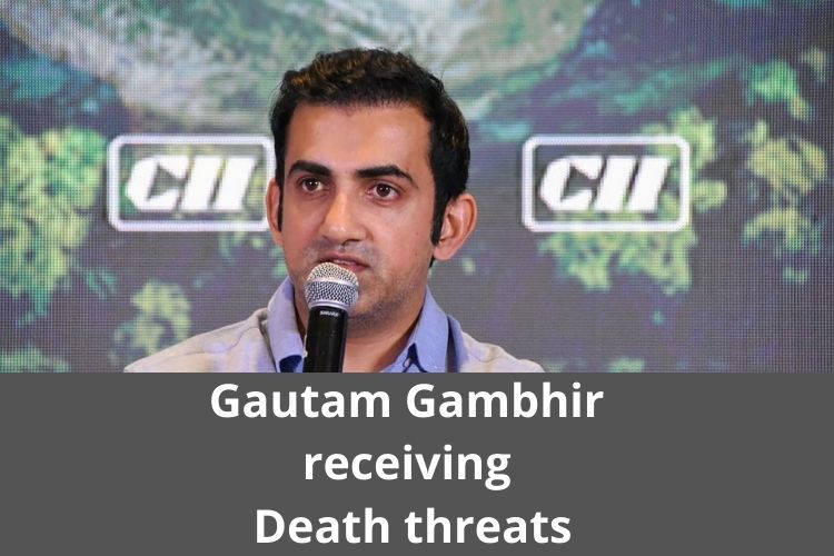 Gautam Gambhir receiving Death threats from Pakistan 