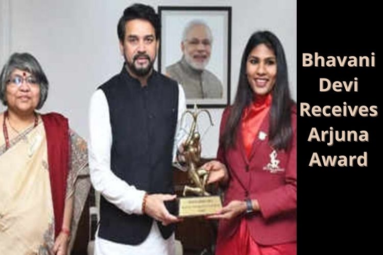 Indian Fencer Bhavani Devi Receives Arjuna Award 