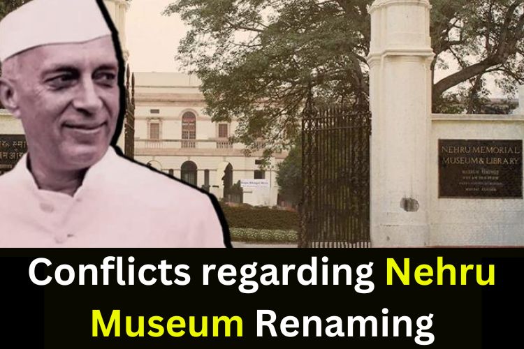 Conflict arose between BJP and Congress leaders regarding the renaming of the Nehru Museum in Delhi