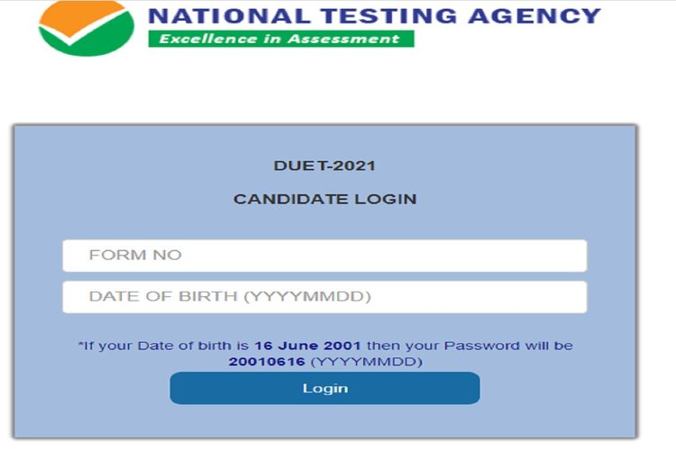 NTA declares DUET 2021 Results, Check now 