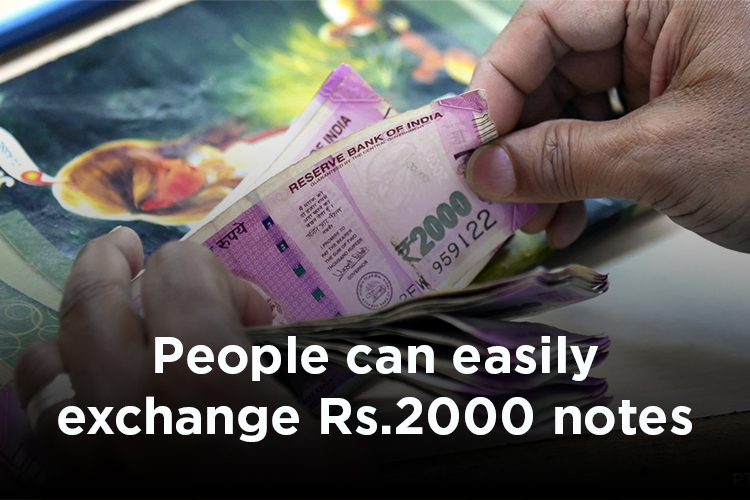 RBI latest update on Rs.2000 note exchange