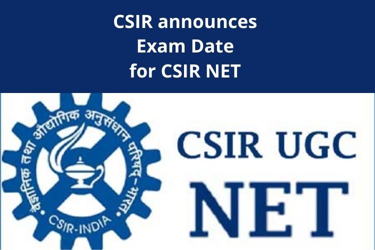 CSIR announces Exam Date for CSIR NET 