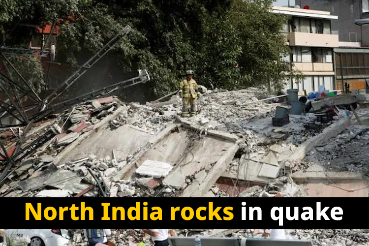 Earthquake in Delhi: Late night tremors rock North India after 6.3 magnitude quake