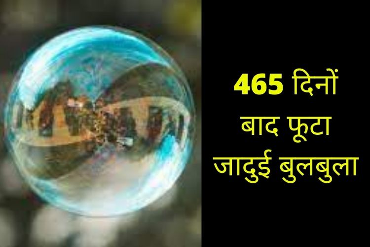 आश्चर्यचकित: वैज्ञानिकों ने बनाया बुलबुला, जो पूरे 465 दिन बाद जाकर फूटा