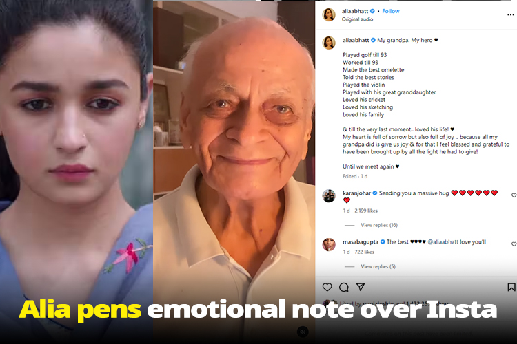 RIP Narendranath Razdan! Alia Bhatt pens emotional note for grandfather