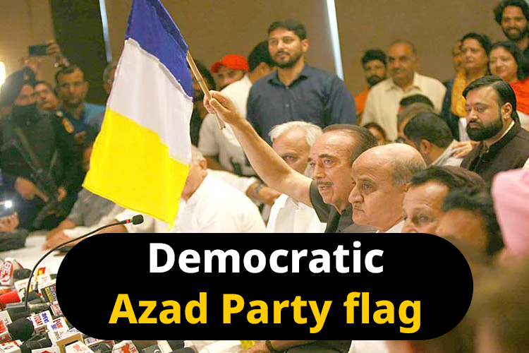 Former CM of Kashmir Ghulam Nabi Azad named his new party as “Democratic Azad Party”