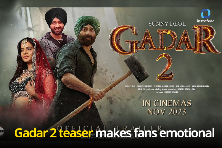 Fans became emotional by watching Gadar 2, Teaser. Viewers Say It’s Beyond A Film 